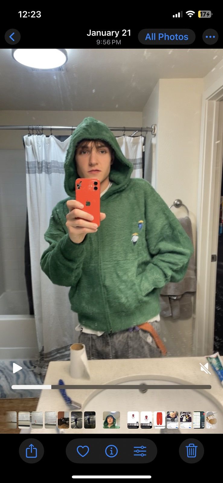 House of Errors House of errors shaggy knitted explorer hoodie Size US M / EU 48-50 / 2 - 4 Thumbnail