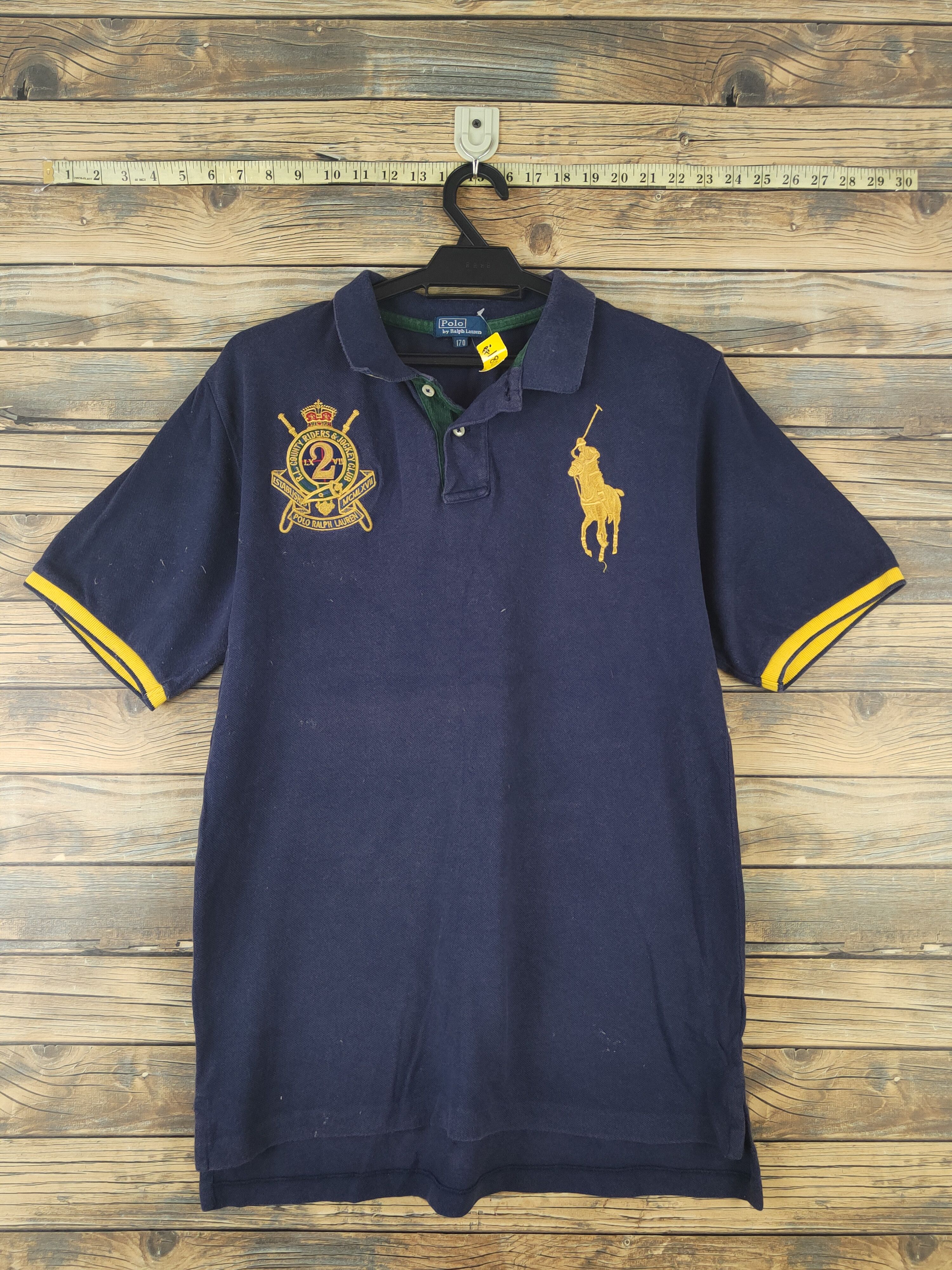 Polo Ralph Lauren DL Polo by Ralph Lauren Navy Polo Shirts #1801 Size US M / EU 48-50 / 2 - 1 Thumbnail