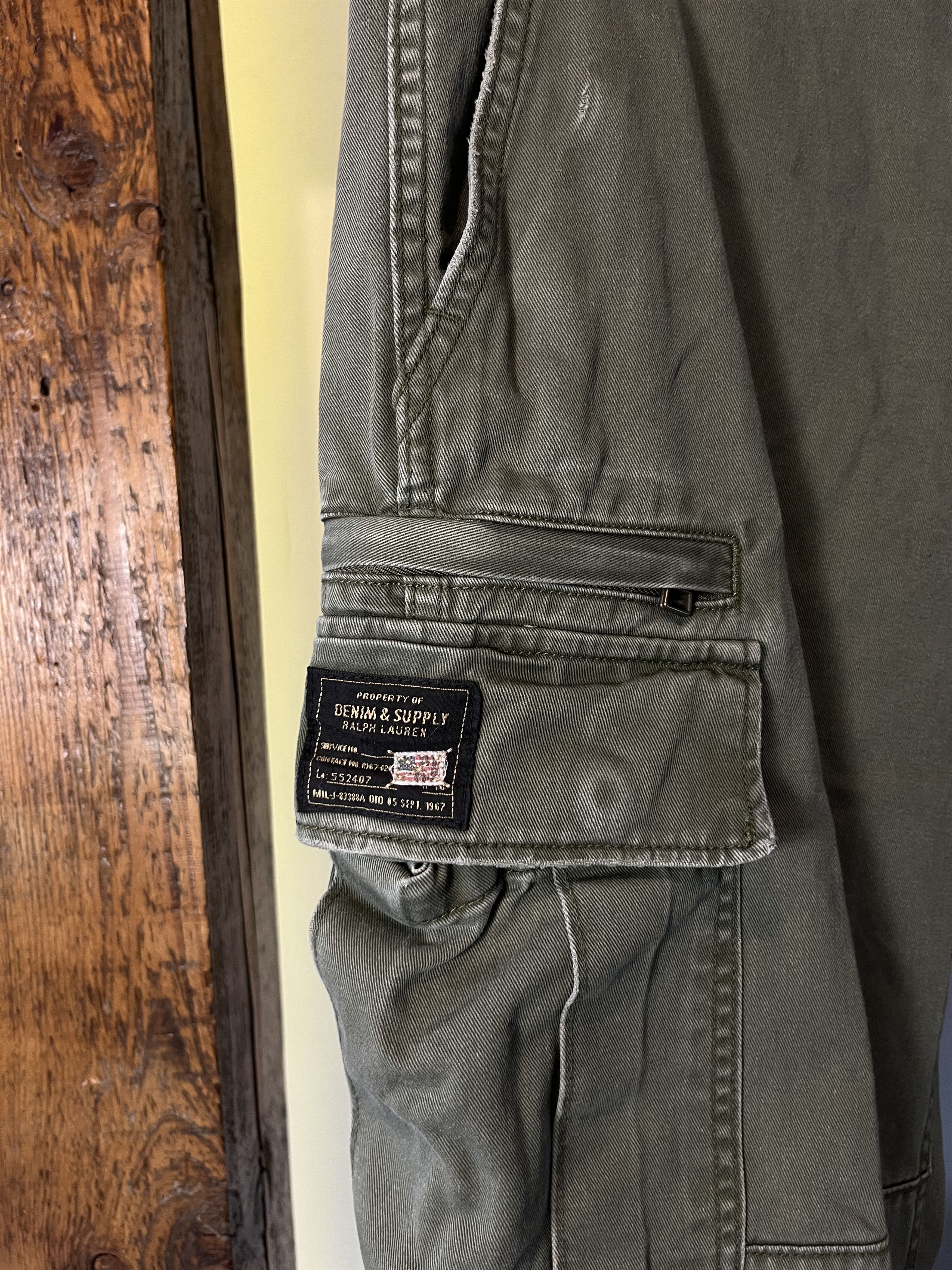 Denim & Supply Ralph Lauren Vintage Denim & Supply Ralph Lauren Cargo Pants Size US 34 / EU 50 - 3 Thumbnail