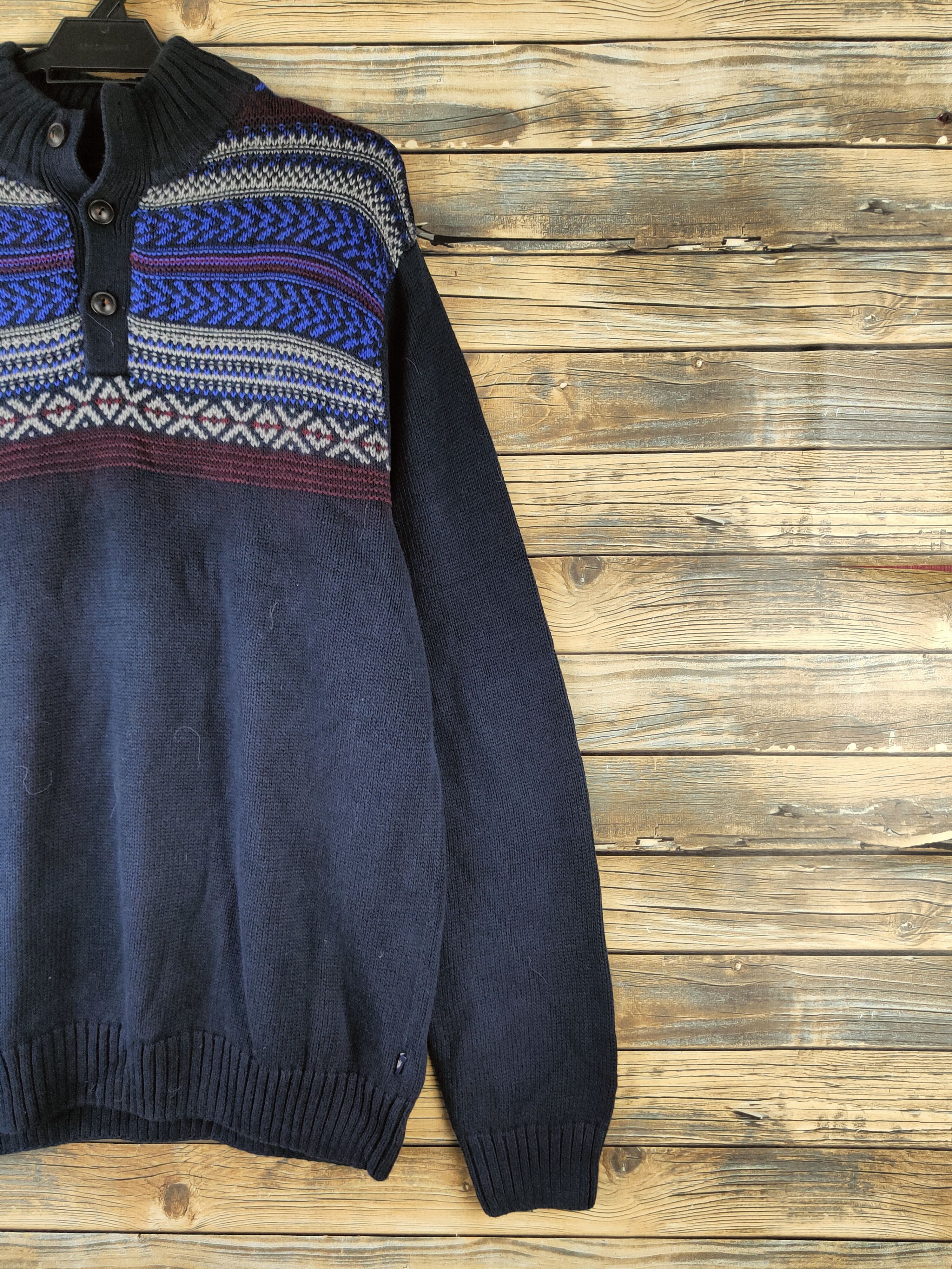 Chaps DL Chaps Navy Knitwear Sweatshirts #46-1015 Size US L / EU 52-54 / 3 - 6 Thumbnail