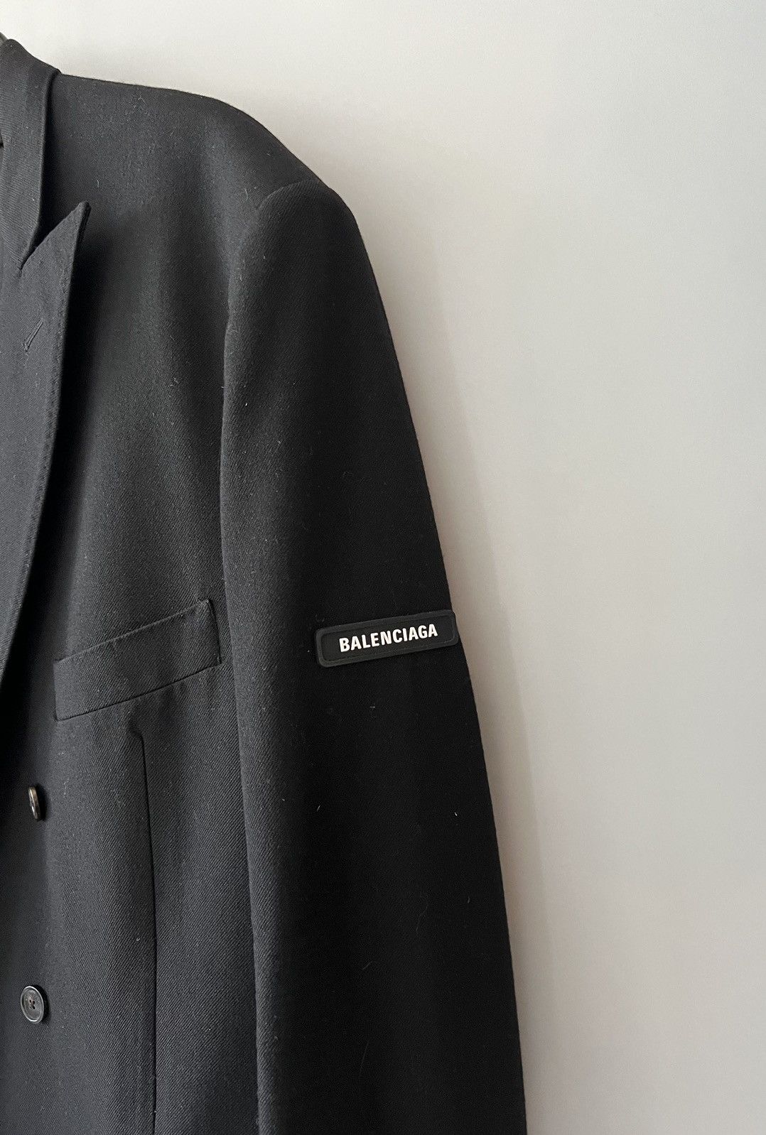 Balenciaga Balenciaga Rubber Patch Coat Size US L / EU 52-54 / 3 - 2 Thumbnail