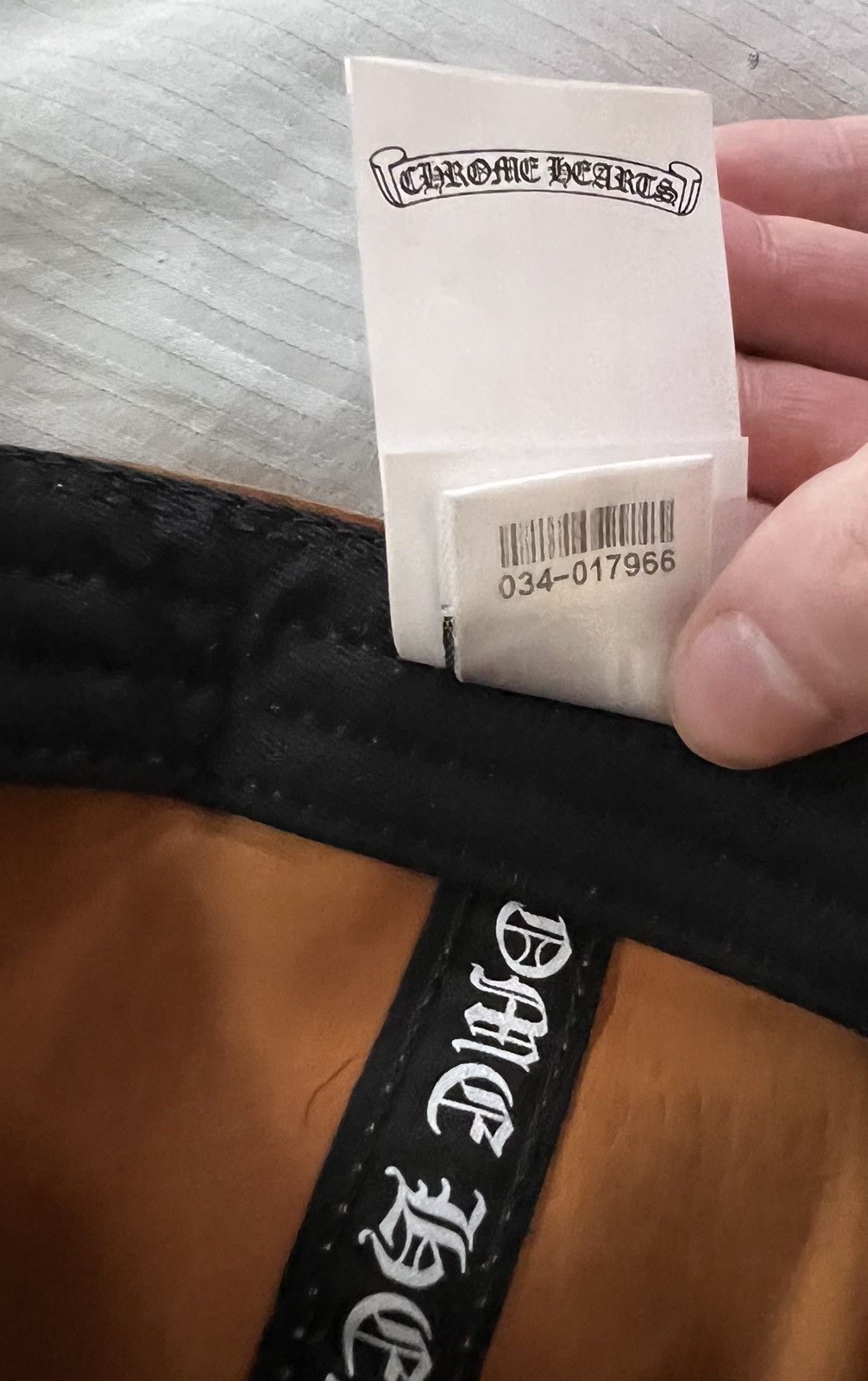 Chrome Hearts Chrome Hearts 5-Panel Brown Suede Dagger Hat (Unopened) Size ONE SIZE - 13 Thumbnail