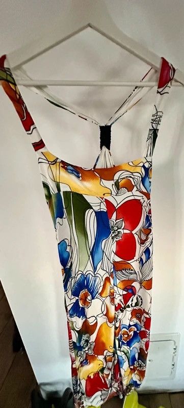Escada Escada dress 36 small rayon flowers Size S / US 4 / IT 40 - 3 Thumbnail