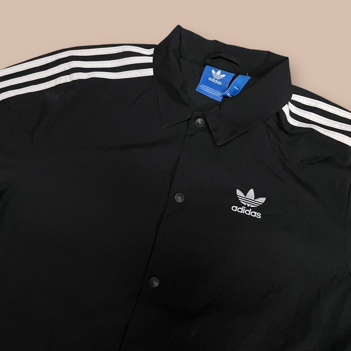 Adidas Adidas Originals short sleeve Coach Jacket Size US L / EU 52-54 / 3 - 5 Thumbnail