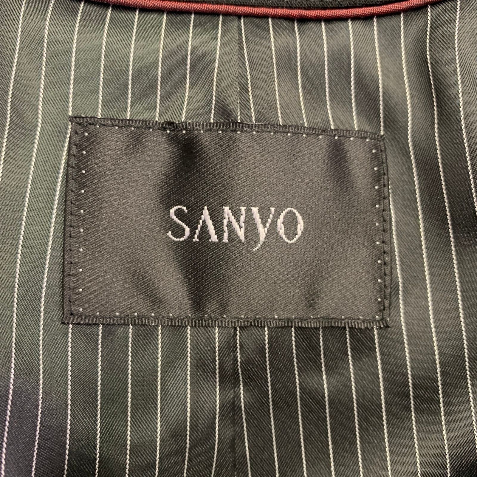 Sanyo SANYO Size L Black Polyester Hidden Buttons Coat Size US L / EU 52-54 / 3 - 4 Thumbnail
