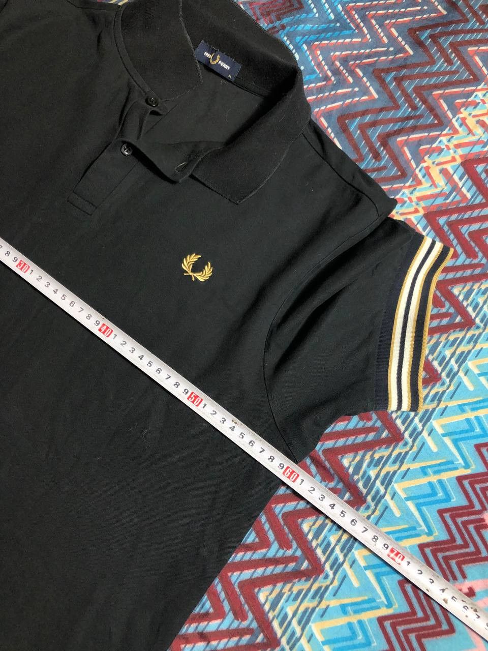 Fred Perry 🌿Men’s Vintage Polo T-Shirt Fred Perry Striped Tee🌿 Size US XL / EU 56 / 4 - 11 Thumbnail