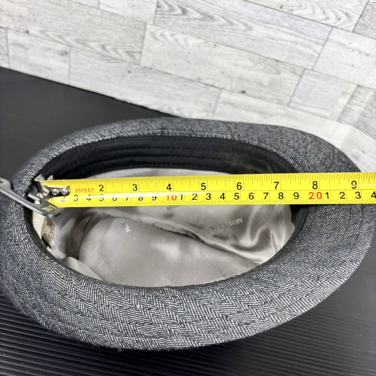 Stetson Stetson All American Fedora Hat Men's L-XL Herringbone NWT Size ONE SIZE - 16 Thumbnail
