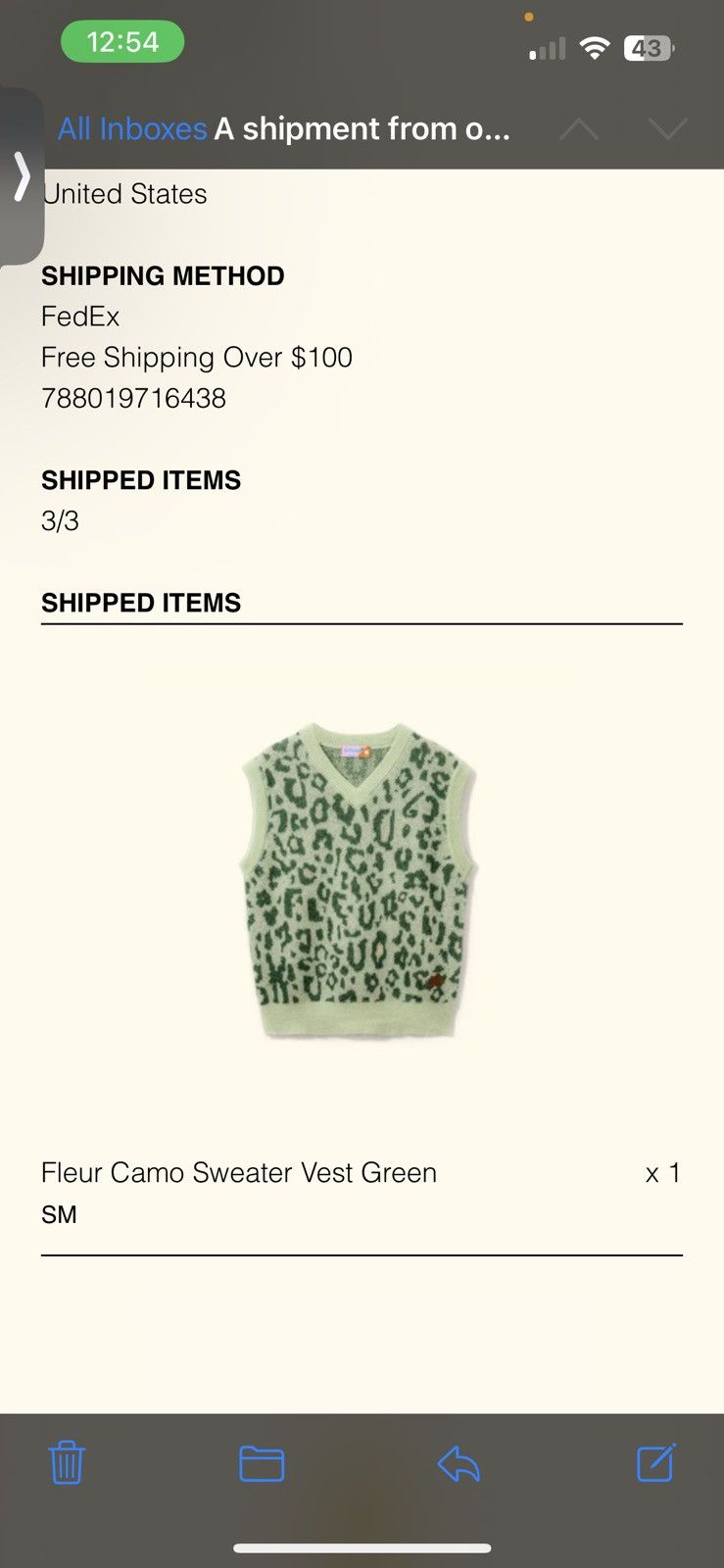 Golf le Fleur Golf Le Fleur Leopard Print Camo Vest Size US S / EU 44-46 / 1 - 4 Thumbnail
