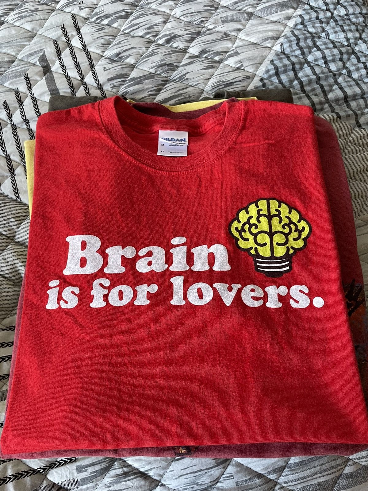 RARE Archive 2008 NERD Brain is for Lovers tee