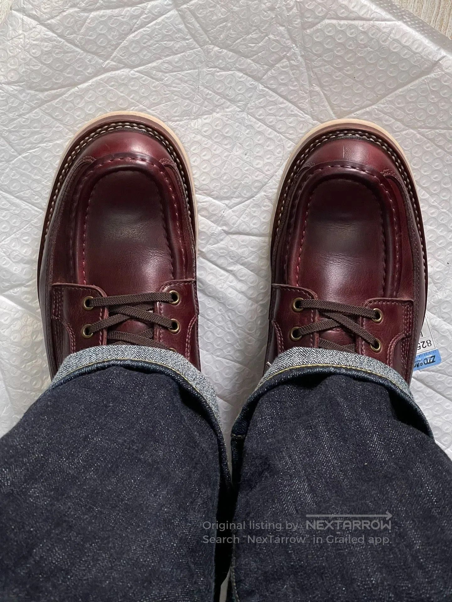 Meister Left Master Custom Burgundy Leather Shoes. Size US 9 / EU 42 - 9 Thumbnail