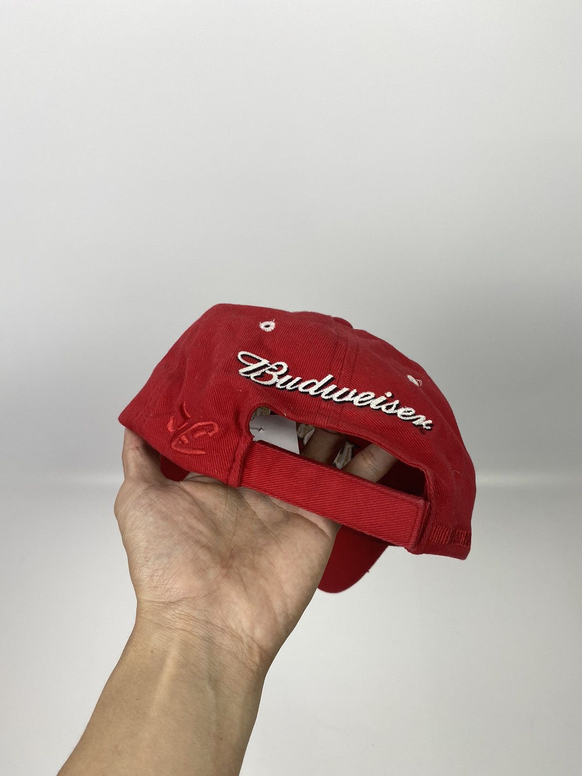 Vintage Nascar hat budweiser Size ONE SIZE - 4 Thumbnail