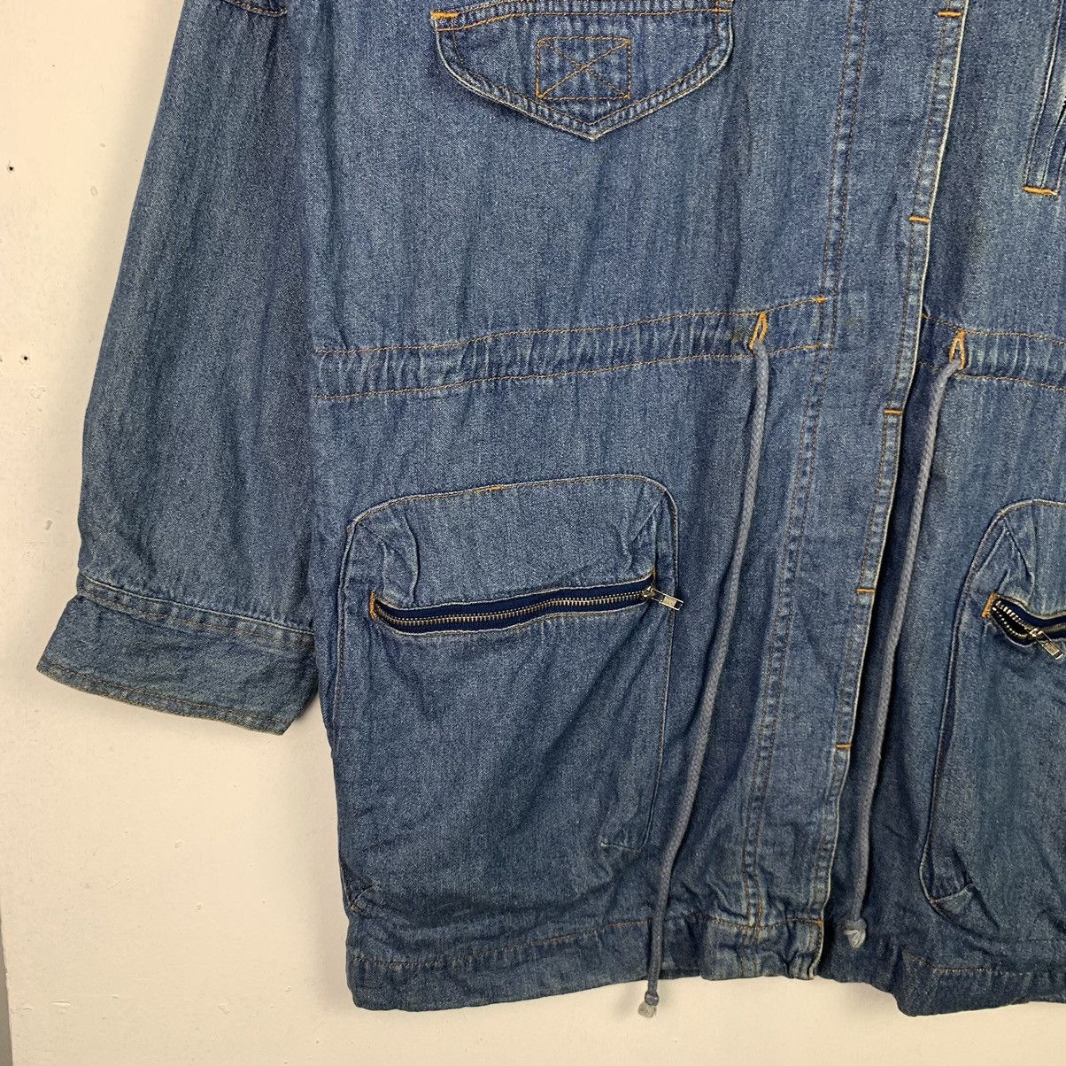 Japanese Brand × Vintage Vintage Japanese Brand QPS Denim Jacket Size US M / EU 48-50 / 2 - 6 Thumbnail
