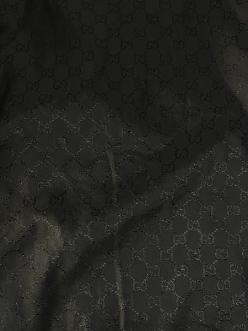 Gucci Gucci Black lined full-printed logo jacket 2502-Nextarrow Size US M / EU 48-50 / 2 - 7 Thumbnail
