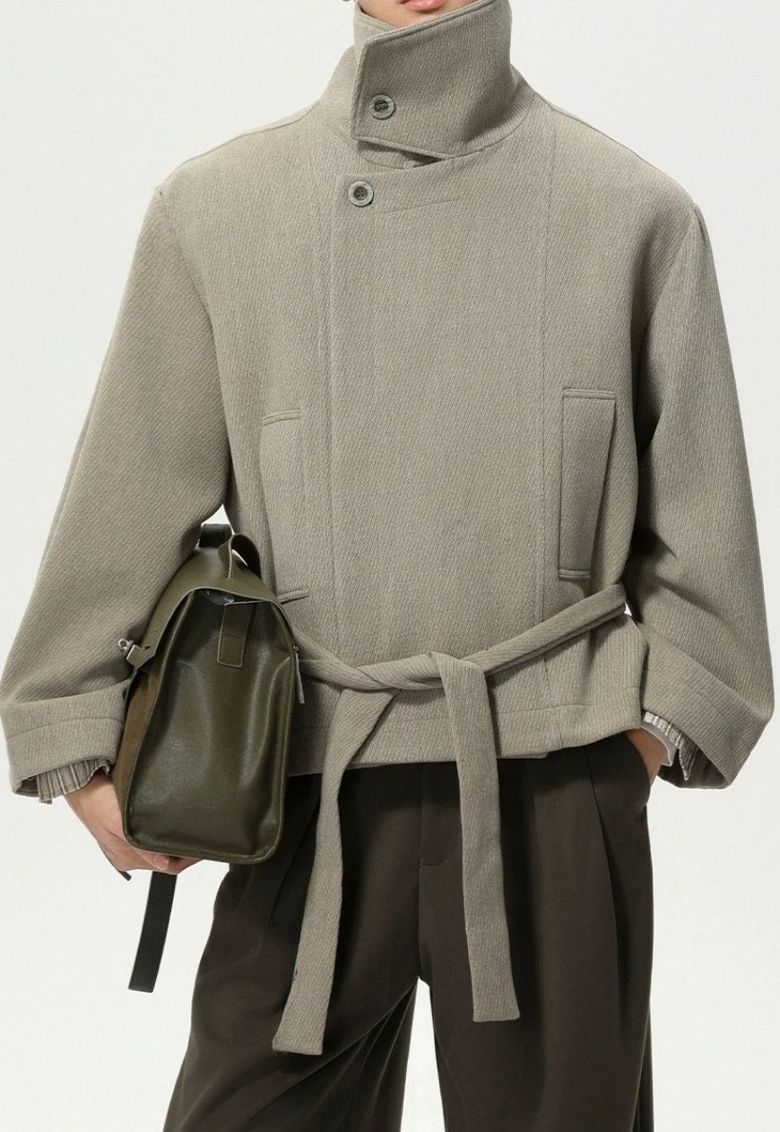 Other Men’s Waist-belted jacket Size US M / EU 48-50 / 2 - 1 Thumbnail