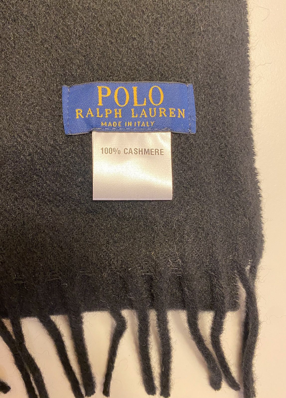 Polo Ralph Lauren Black scarf Polo Ralph Lauren Size ONE SIZE - 3 Thumbnail