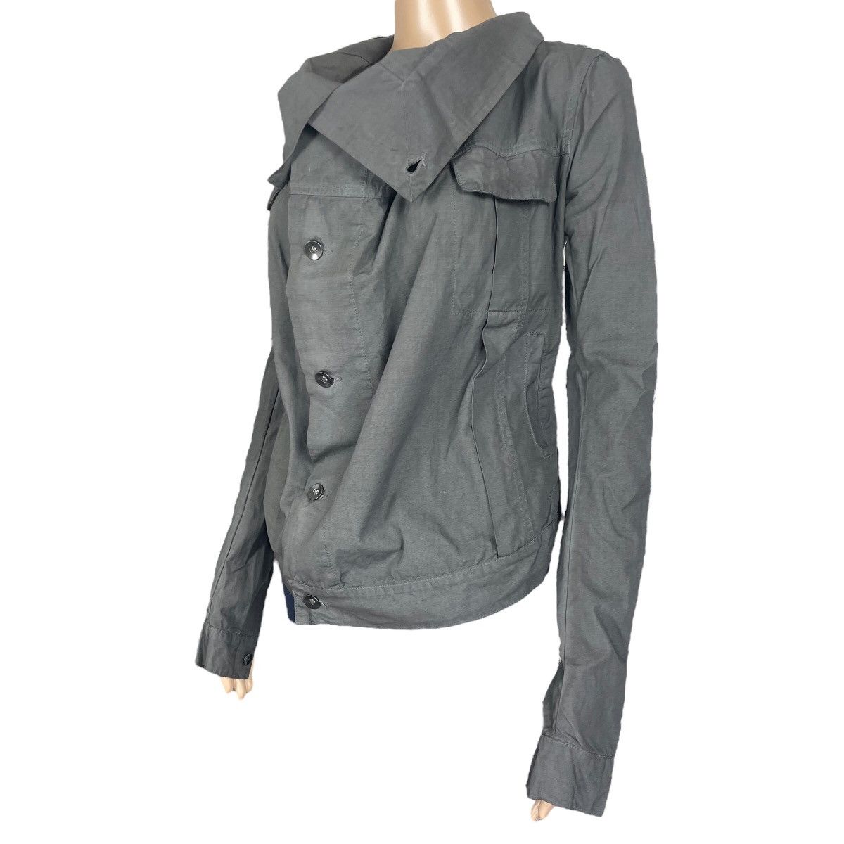 Rick Owens Drkshdw Rick Owens DRKSHDW SS13 Light Jacket Olmar And Mirta Size S / US 4 / IT 40 - 5 Thumbnail
