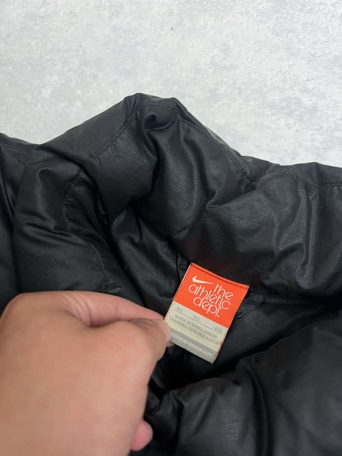 Nike 00s Nike Swoosh Vintage Drill Oversized Puffer Down Jacket Size US XL / EU 56 / 4 - 7 Thumbnail