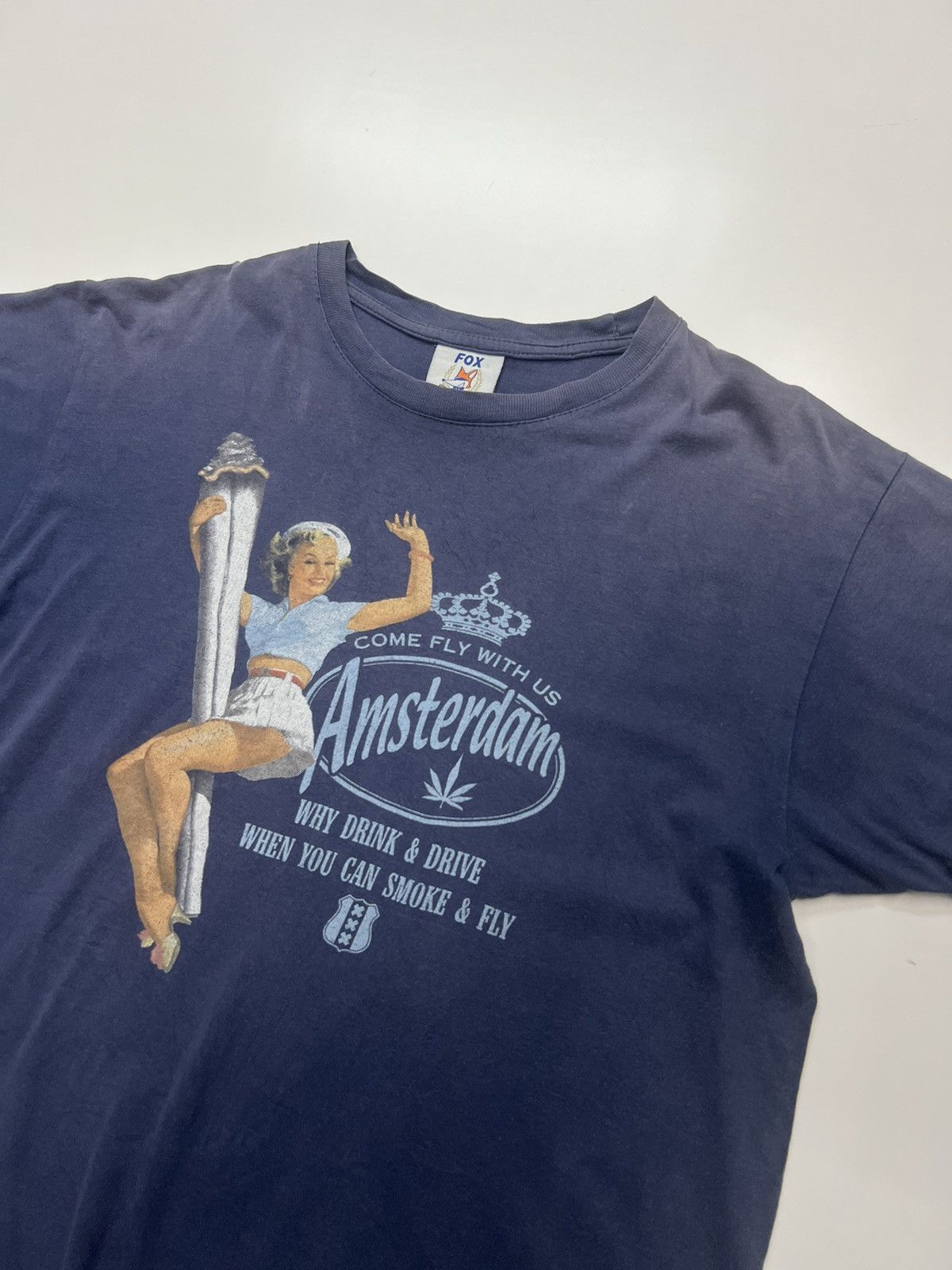 Vintage VINTAGE FOX ORIGINAL TEES Size US S / EU 44-46 / 1 - 2 Thumbnail