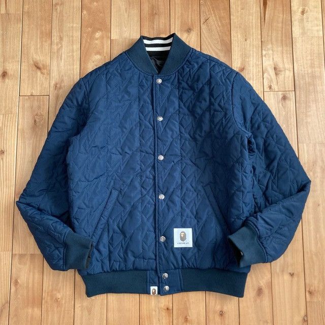 Bape 🔥Reversible🔥 BAPE STA Varsity Jacket a bathing ape star Size US M / EU 48-50 / 2 - 4 Thumbnail