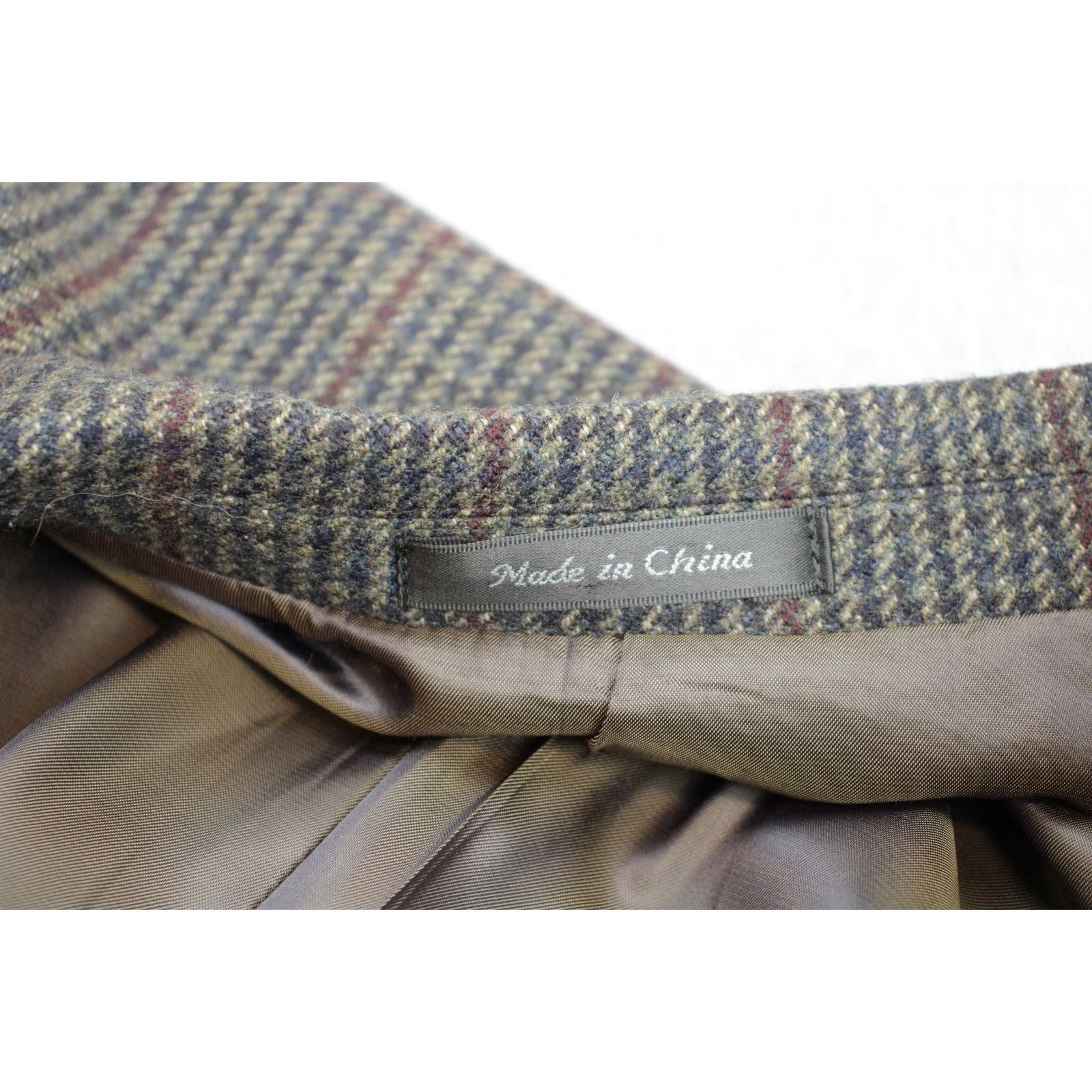 Lauren Ralph Lauren Lauren Ralph Lauren Blazer Mens 44R 100% Wool Houndstooth Size 44R - 7 Thumbnail