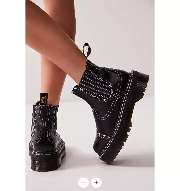 Dr. Martens 2976 GOTHIC AMERICANA PLATFORM CHELSEA Size US 5 / EU 37 - 15 Thumbnail