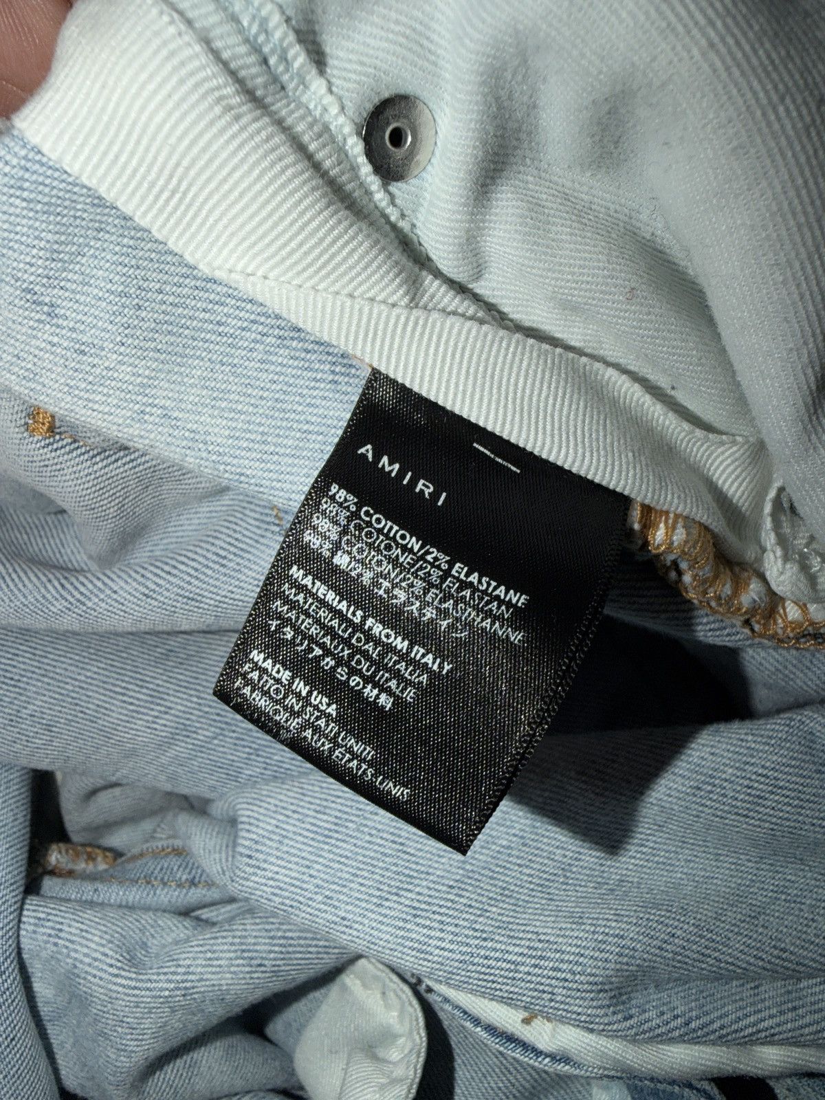 Amiri Amiri Size US 38 / EU 54 - 4 Thumbnail