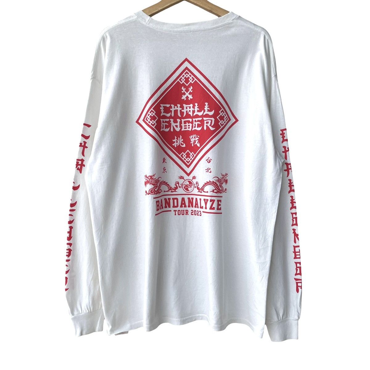 CHALLENGER Challenger Japan Satoru Taguchi BandanaLyze 2023 Tour Tee Size US XL / EU 56 / 4 - 1 Thumbnail