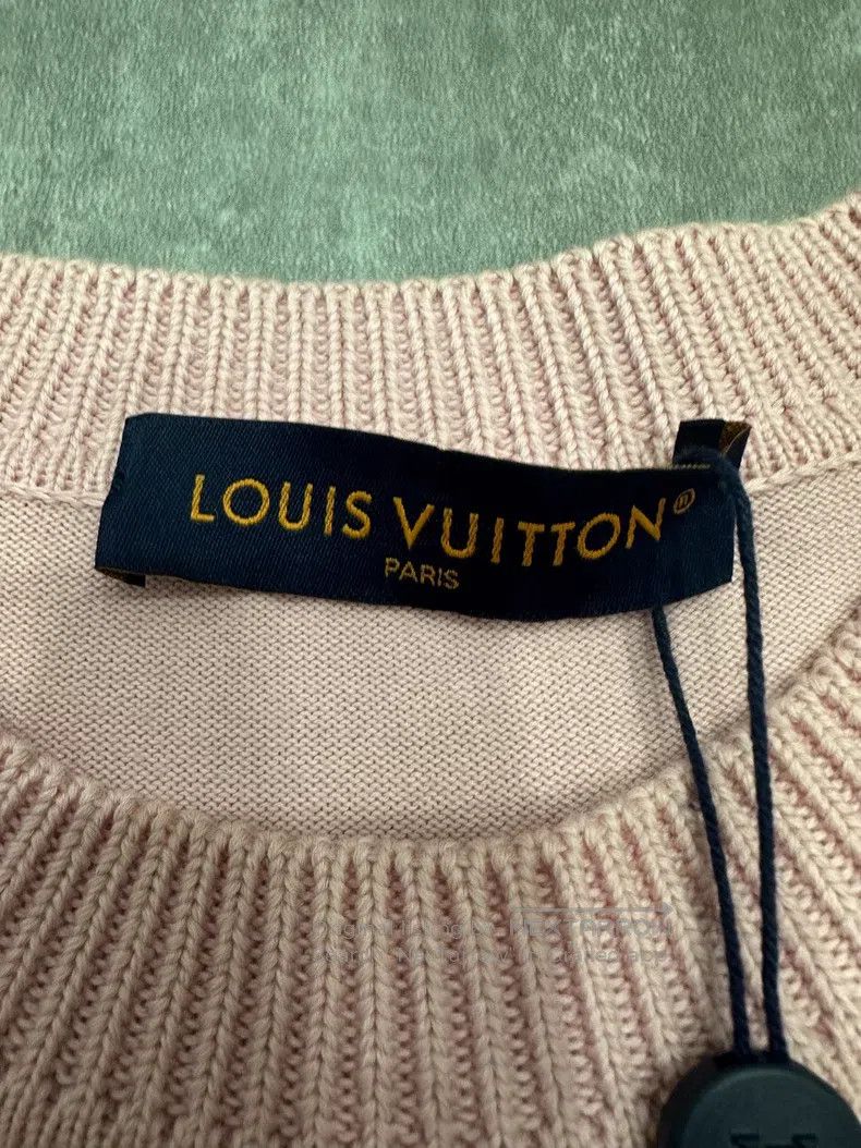 Louis Vuitton Louis Vuitton 24ss pink knit short sleeve T-shirt Size US S / EU 44-46 / 1 - 4 Thumbnail