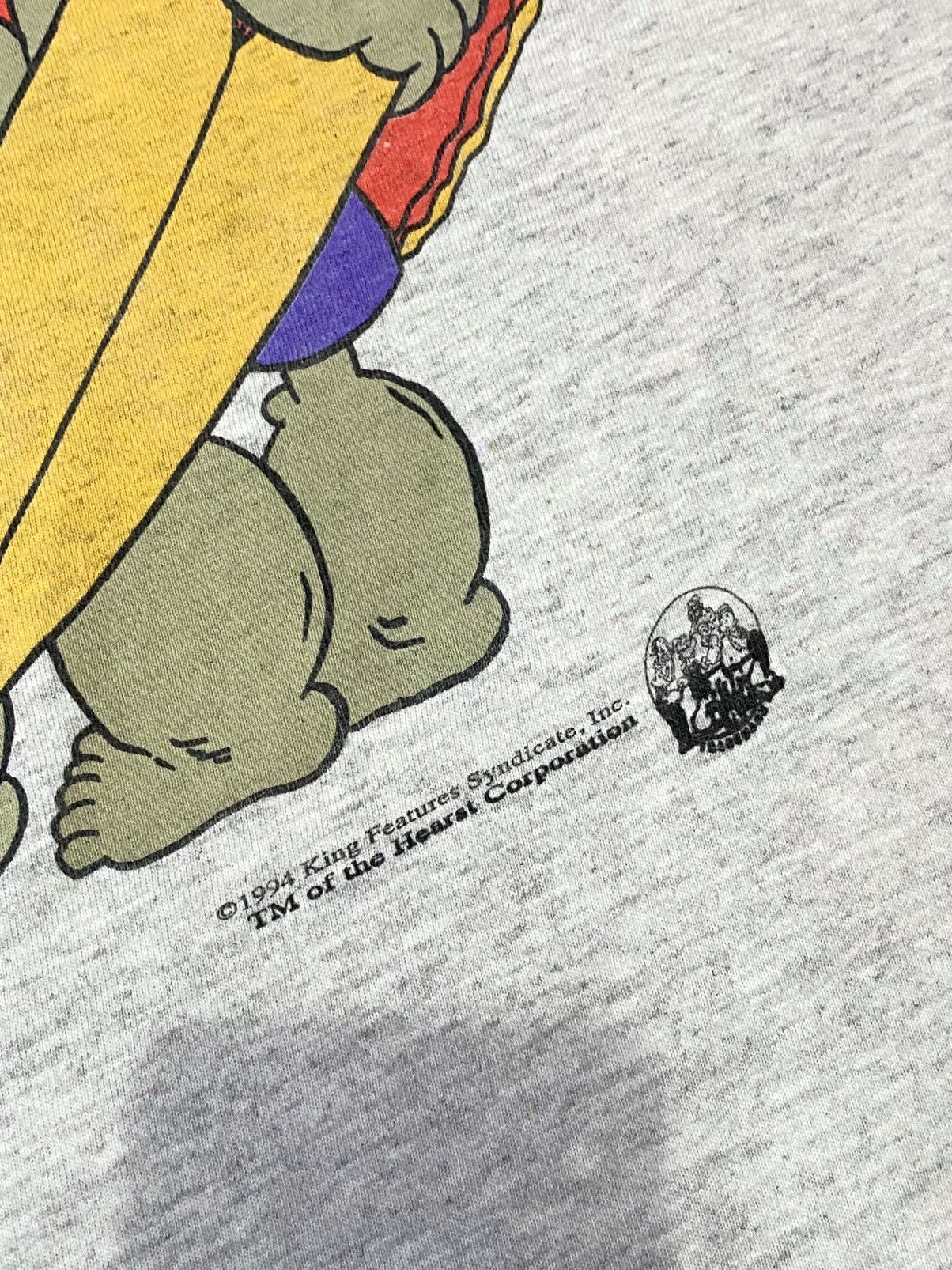 Cartoon Network × Lightning Bolt × Vintage Vintage 1994 Popeye & Brutus Surfboard Tshirt Lightning Bolt Size US L / EU 52-54 / 3 - 7 Thumbnail