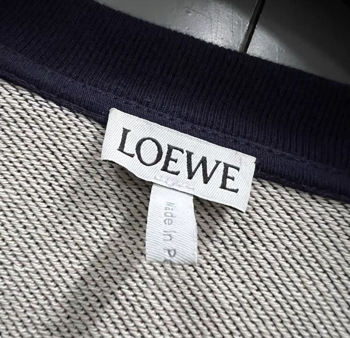 Loewe LOEWE Side Stripe Logo Sweatshirt J41 Size US M / EU 48-50 / 2 - 3 Thumbnail