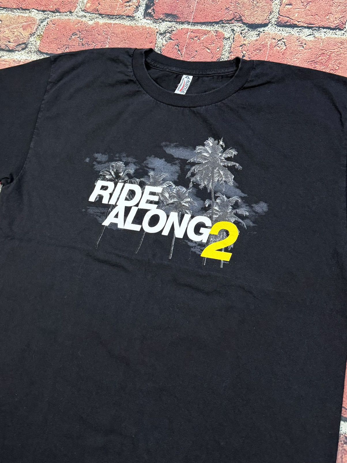 AAA Ride Along 2 Movie Promo T Shirt Kevin Hart Ice Cube Comedy Size US L / EU 52-54 / 3 - 5 Thumbnail