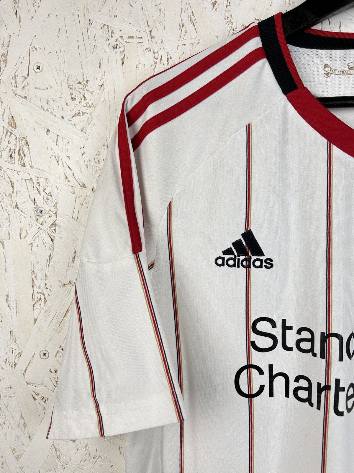 Adidas Vintage Adidas Liverpool #4 Meireles 2010/11 Away Kit Jersey Size US M / EU 48-50 / 2 - 8 Thumbnail