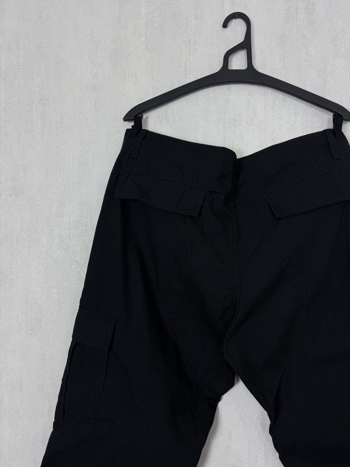 Carhartt Carhartt WIP Black Aviation Cargo Pants Size 36x34 Size US 36 / EU 52 - 3 Thumbnail