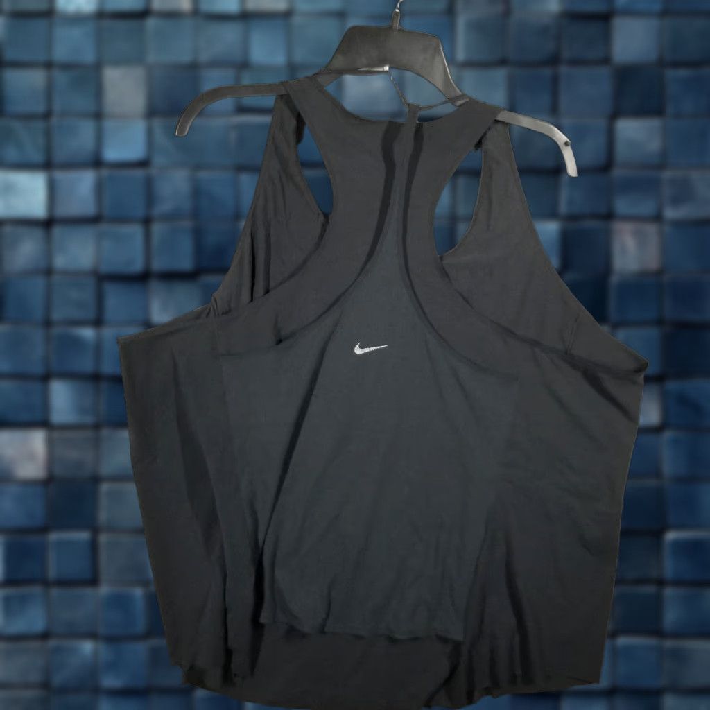 Nike Nike Yoga Tank Woman 2X Black Racerback Swoosh Activewear Tank Ladies 2X Size XXL / US 16-18 / IT 52-54 - 1 Thumbnail
