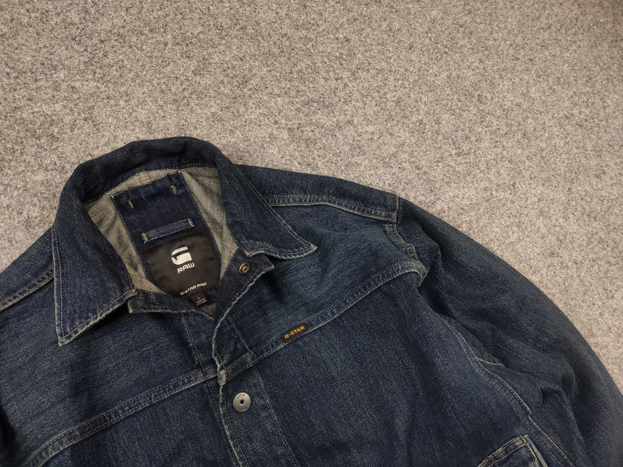 G-Star G-Star RAW Utility Coach Dakota Cargo Denim Vintage Jacket Size US L / EU 52-54 / 3 - 5 Thumbnail
