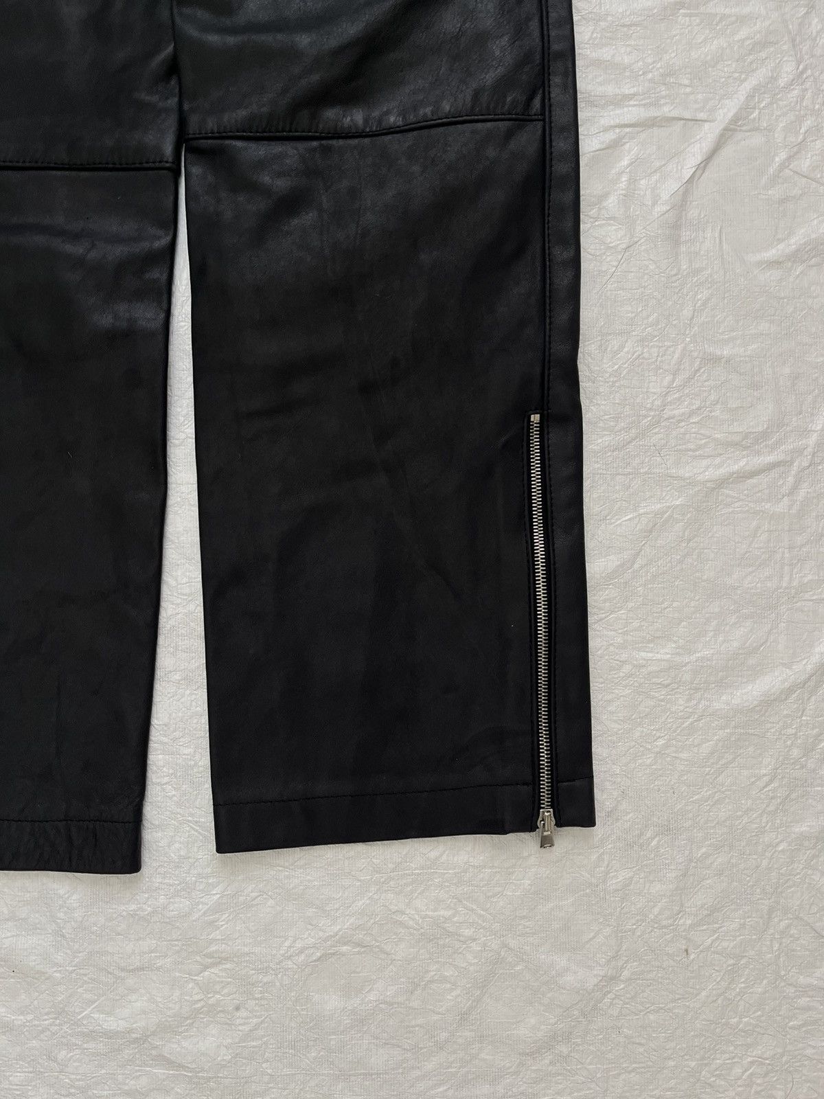 Maison Margiela Maison Margiela Spring/Summer 2006 leather biker pants Size US 31 - 7 Thumbnail