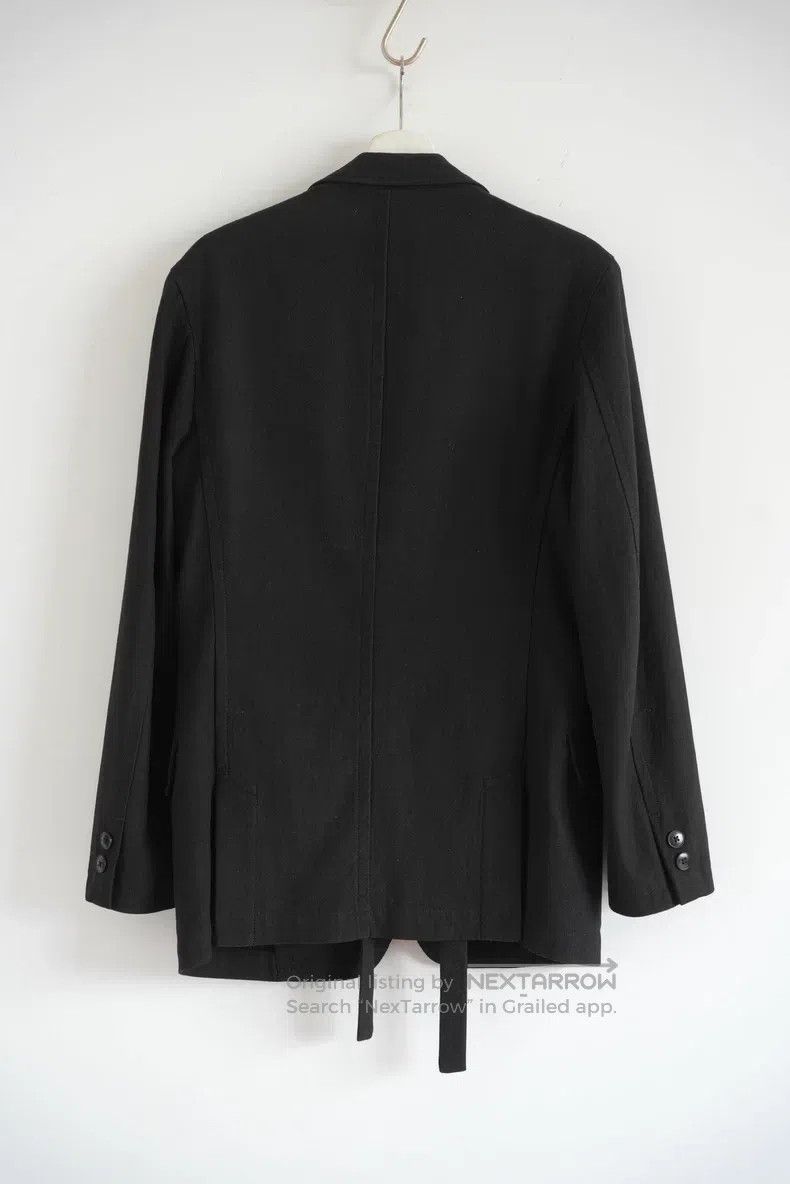 Yohji Yamamoto Yohji Yamamoto size 1 11aw First Year Mafia Strap blazer Size 38R - 2 Thumbnail