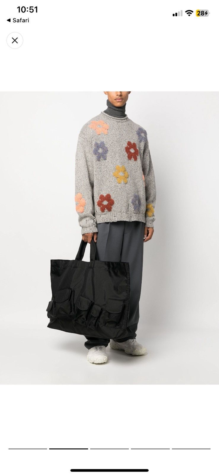 Comme des Garcons × Comme des Garcons PLAY × Comme des Garcons SHIRT CDG multi-pocket tote BAG Size ONE SIZE - 6 Thumbnail