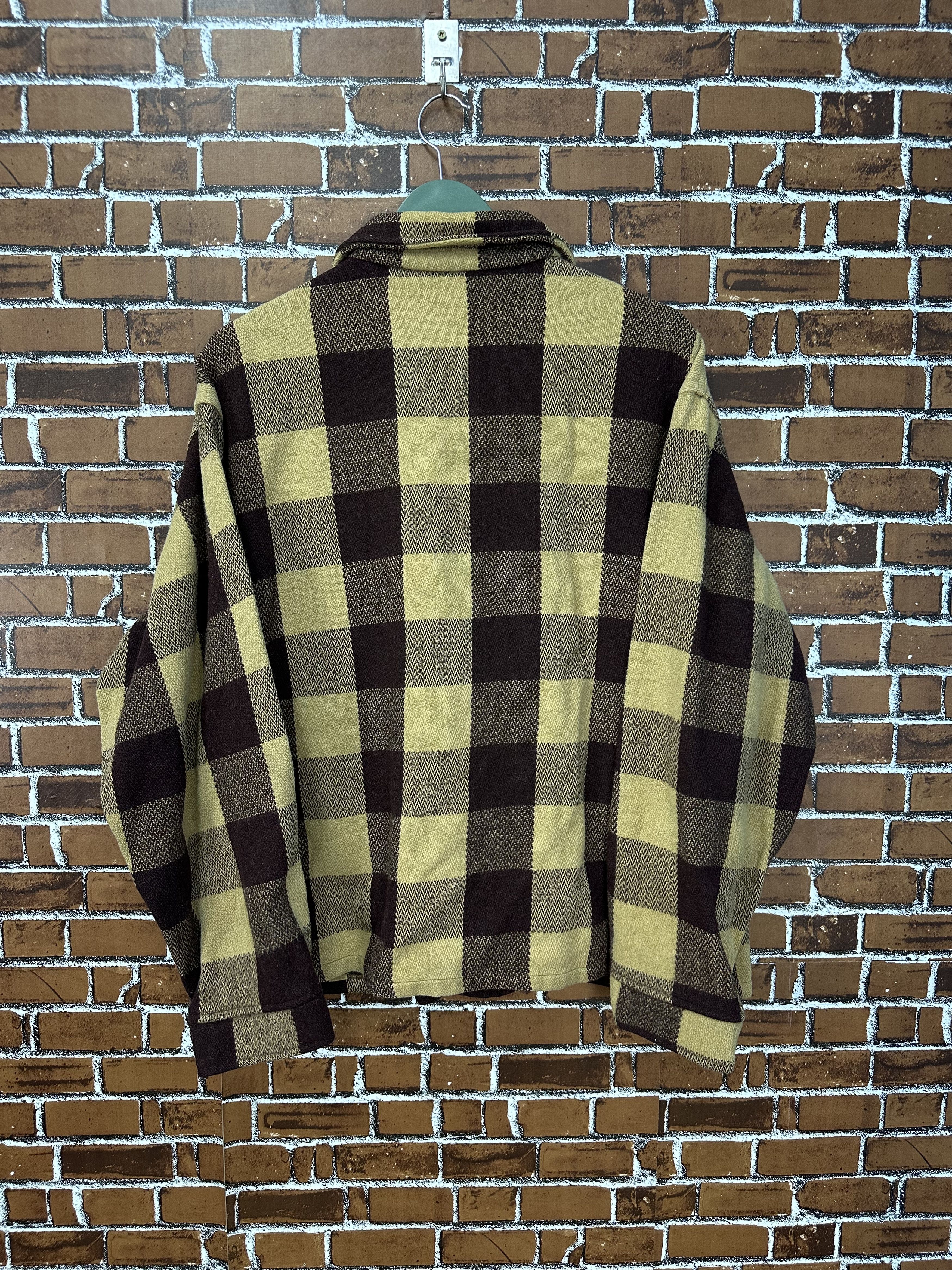 Vintage Vintage 50s Fox Knapp Usa Wool Jacket Z506 Size US L / EU 52-54 / 3 - 4 Thumbnail