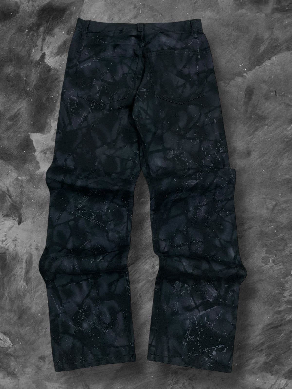 Japanese Brand Vintage 1990s Designer Japan In The Attic Dark Evil Pant Size US 26 / EU 42 - 11 Thumbnail
