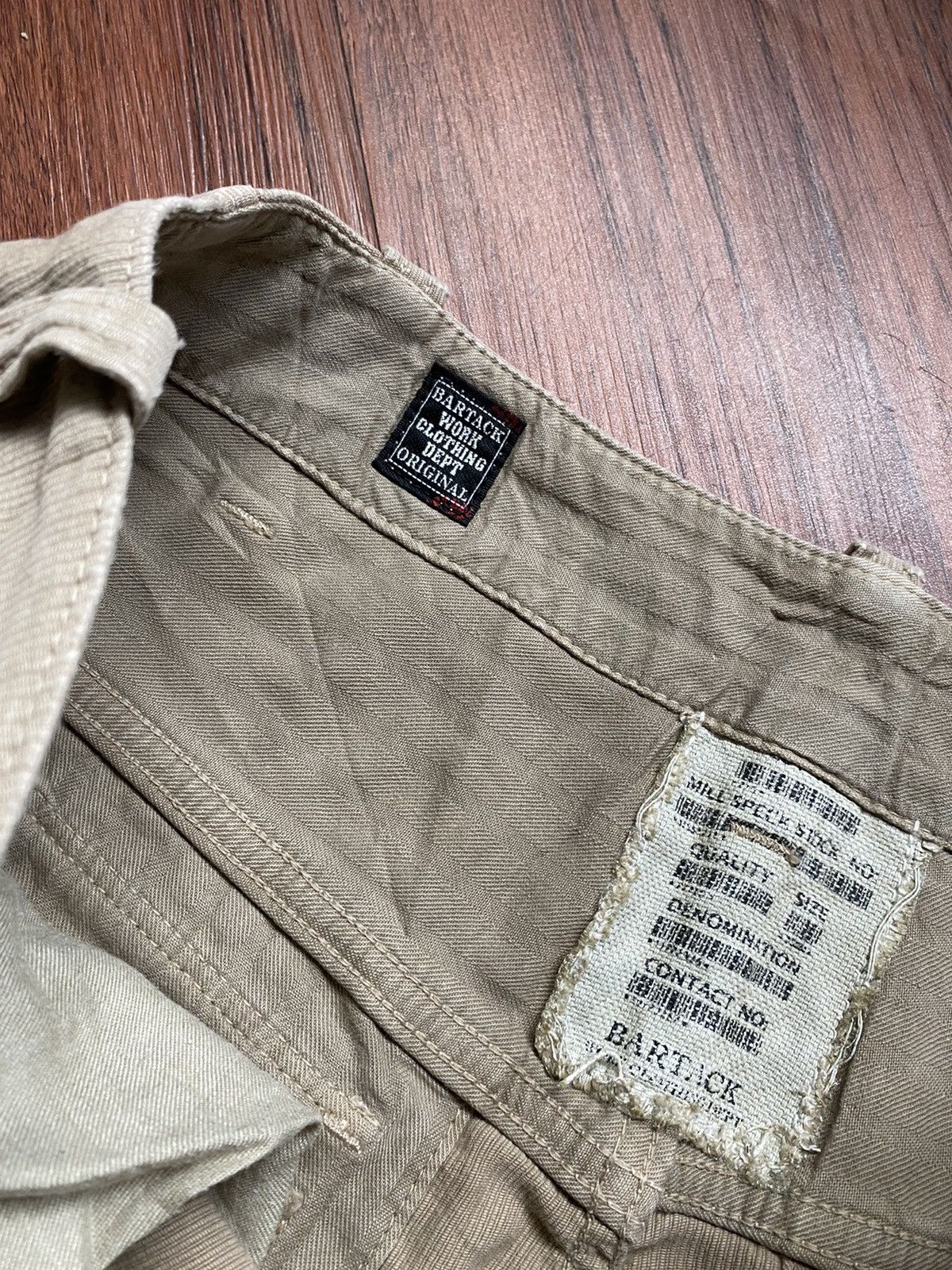 Japanese Brand × Vintage Bartack Coduroy Double Zipper Pockets Pants Size US 32 / EU 48 - 4 Thumbnail