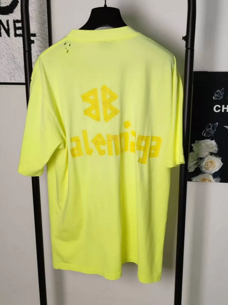 Balenciaga Balenciaga Tape Short Sleeve Size US S / EU 44-46 / 1 - 2 Thumbnail