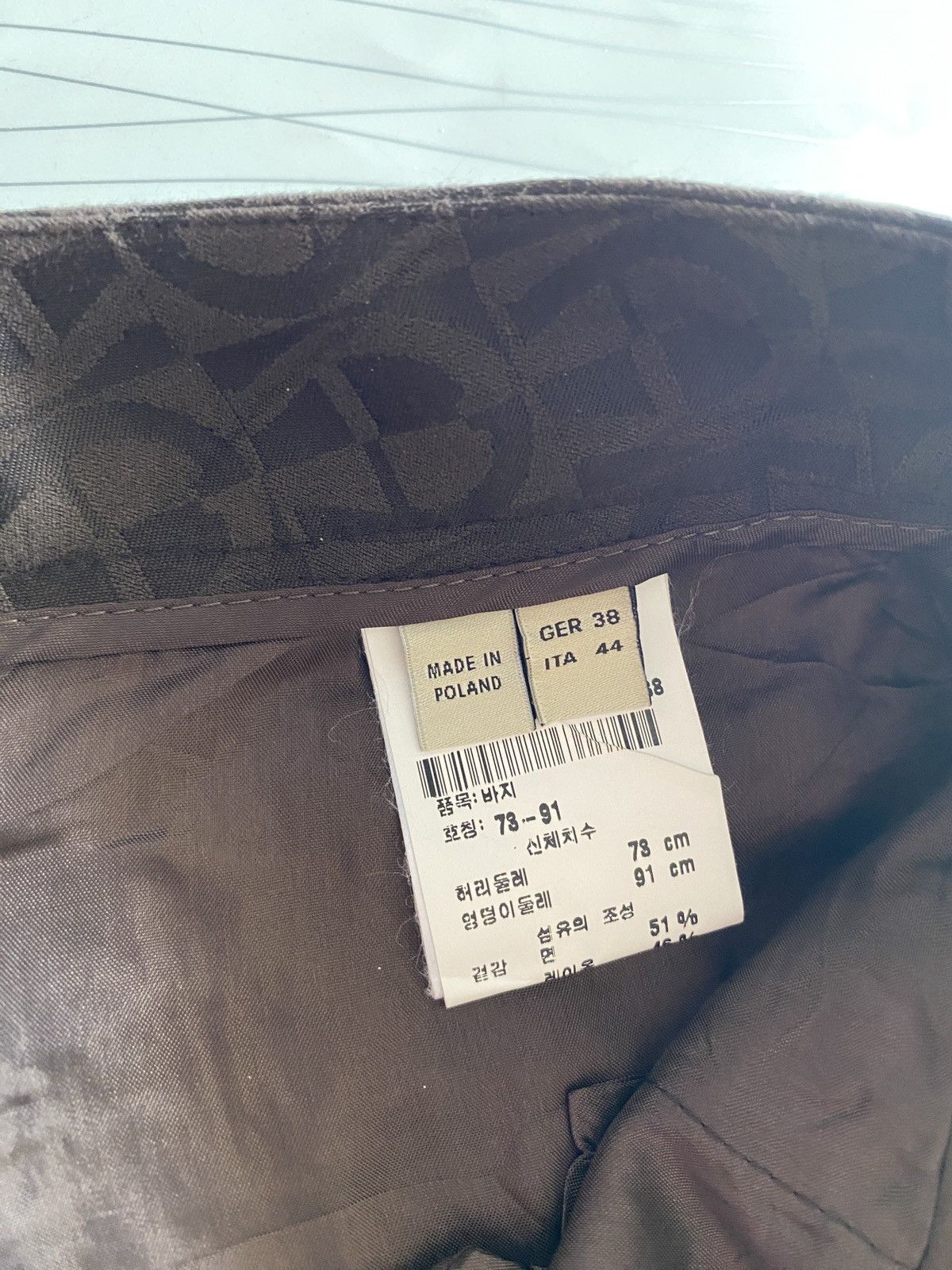 Aigner Aigner Monogram Hight Waist Pants Size US 29 - 9 Thumbnail