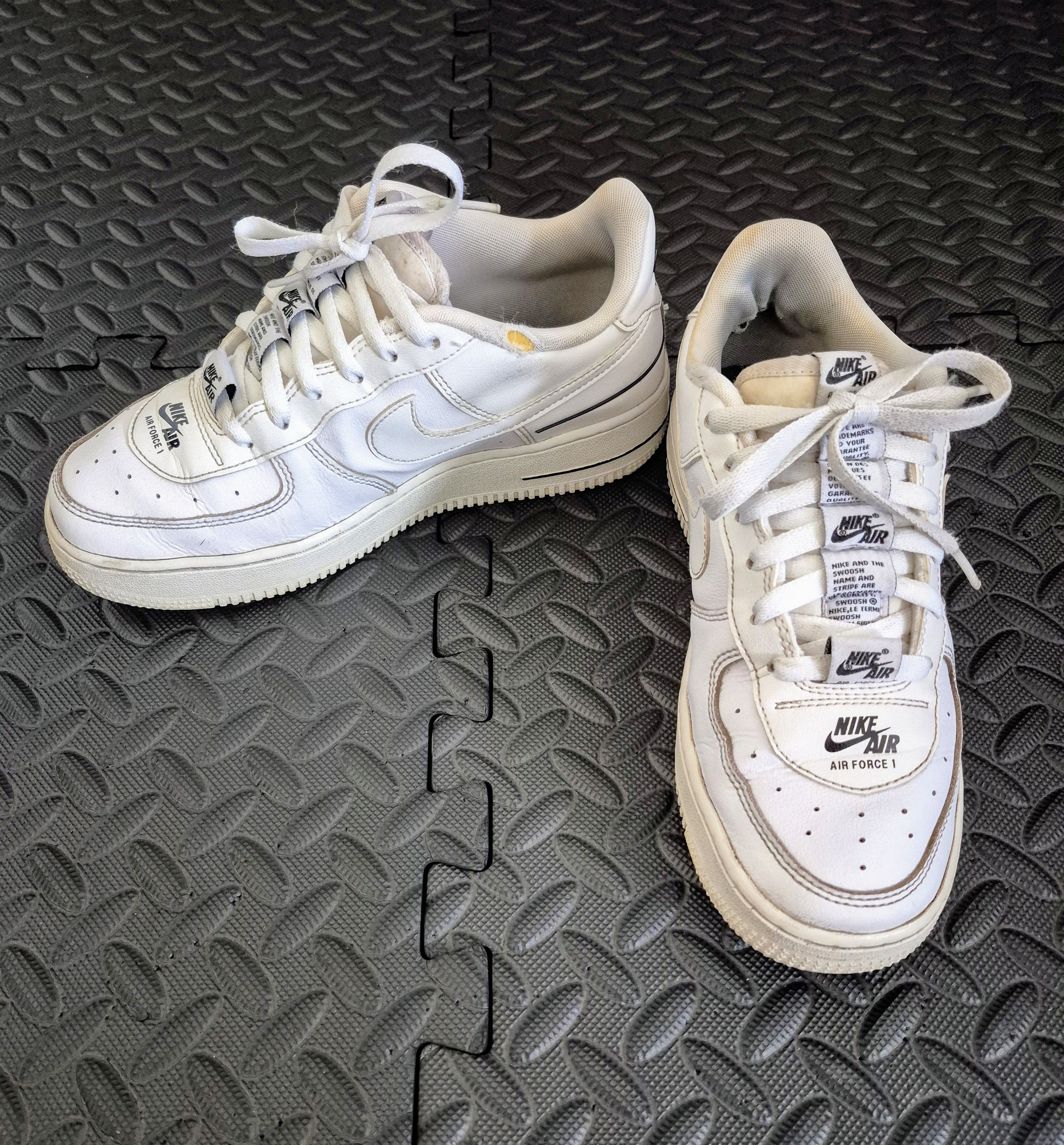 Nike Size 6Y - Nike Air Force 1 LV8 3 WHITE BLACK (GS) Size US 6 / EU 39 - 1 Thumbnail