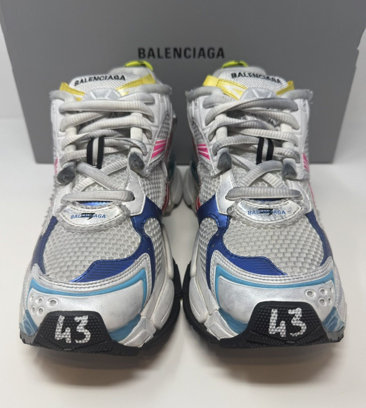 Balenciaga Balenciaga Runner Sneaker Multicolor New Season Size US 10 / EU 43 - 2 Thumbnail