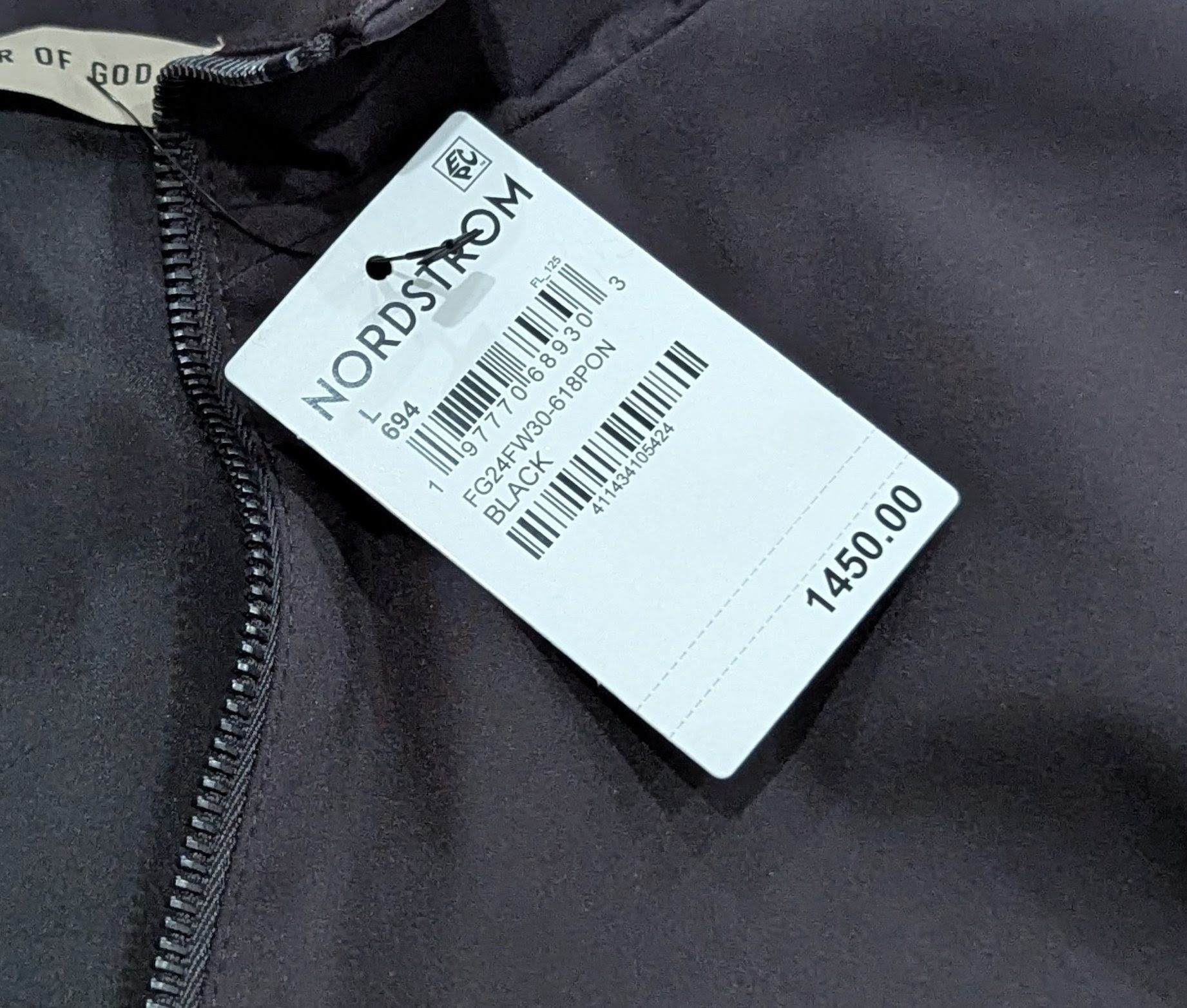 Fear of God FEAR OF GOD Stand Collar Track Jacket Black Large Size US L / EU 52-54 / 3 - 16 Thumbnail