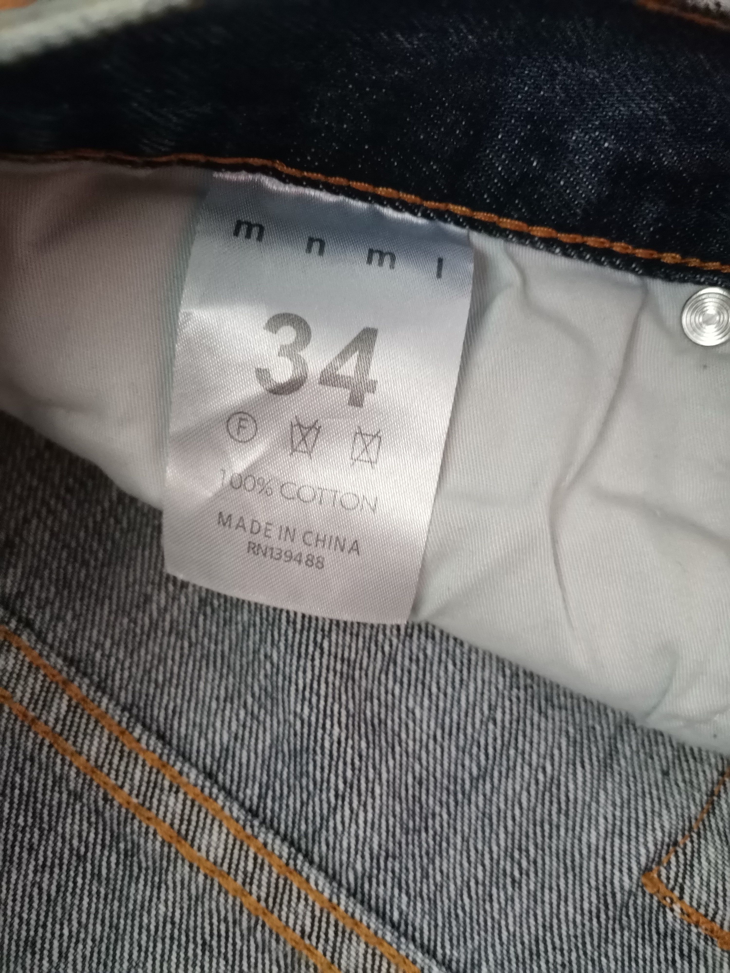 MNML MNML Distressed Painted Flared Jeans Size US 34 / EU 50 - 2 Thumbnail