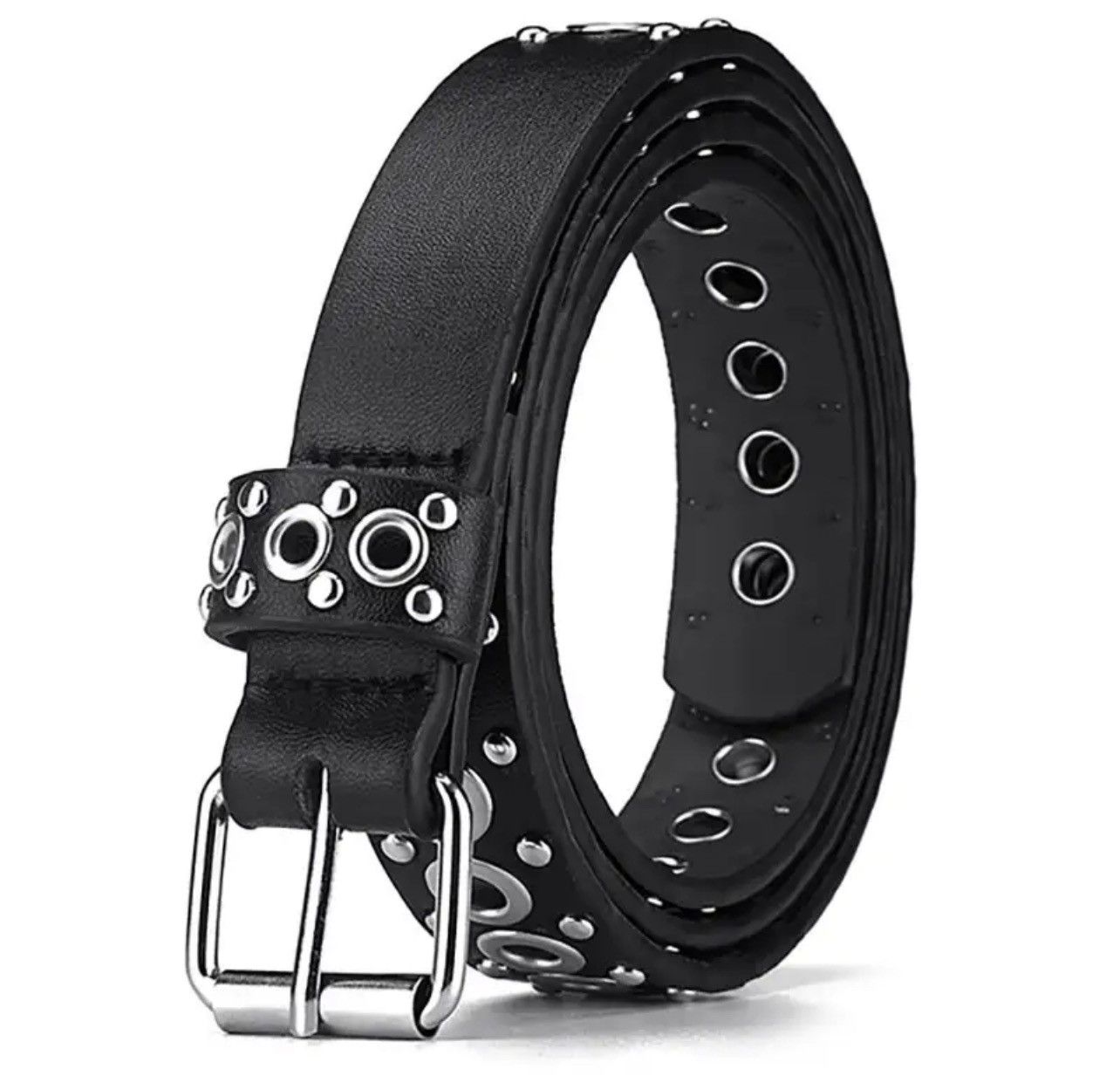 Vintage Fashionable Rivet Thin Belt Size ONE SIZE - 3 Thumbnail