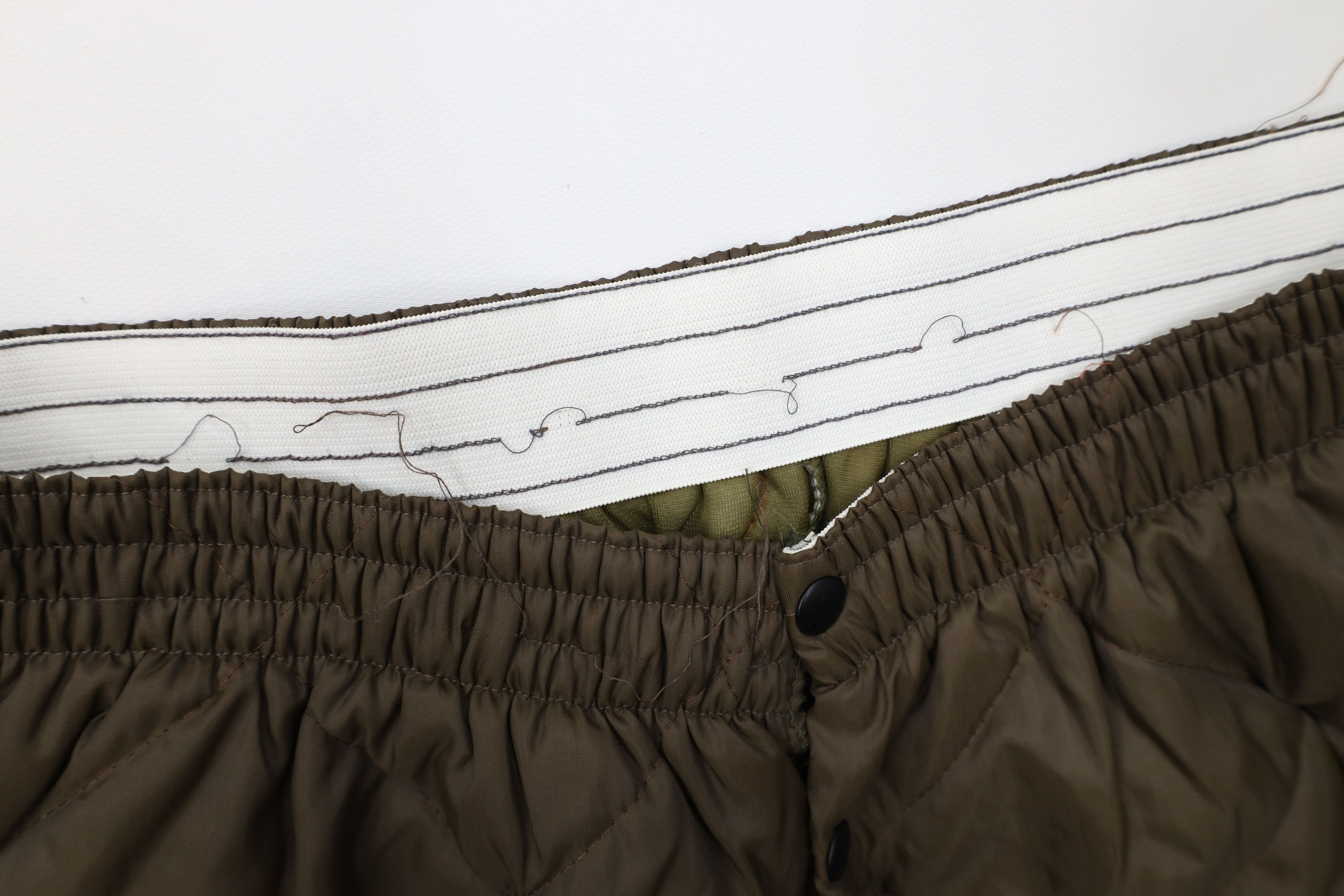 Vintage Vintage 70s Streetwear Insulated Joggers Pants Brown USA Size US 38 / EU 54 - 7 Thumbnail