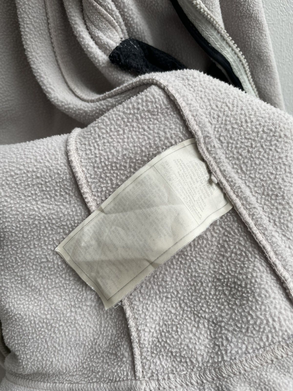 Nike ACG Nike Acg Vintage 90s Track Top Beige Fleece Zip Sweater Size M / US 6-8 / IT 42-44 - 12 Thumbnail